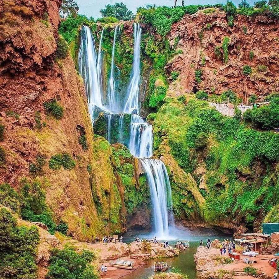 From Marrakech: Ouzoud Waterfalls Guided hike & boat Ride - The long road from Marrakech to Ouzoud Falls