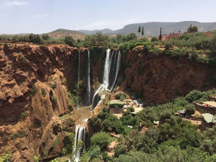 From Marrakech: Ouzoud Waterfalls Guided Trip with Boat Ride - The Boat Ride Under The Falling Water