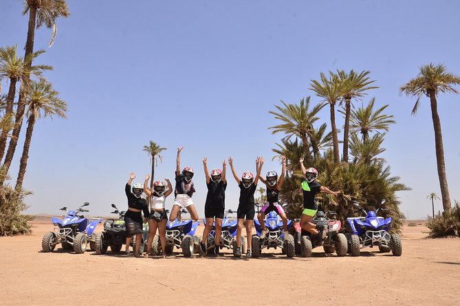 From Marrakech: Palm Grove Quad Bike and Camel Ride Tour - Mint tea at the traditional bivouac