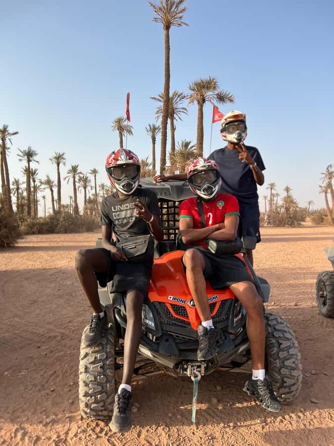 From Marrakech: Palm Grove Quad Bike Tour with Mint Tea - Photos, pace, and the guide’s role