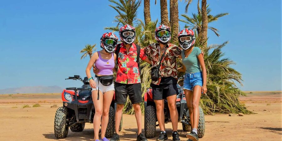 From Marrakech: Palm Grove Quad Bike Tour with Mint Tea - Morning, afternoon, or sunset?