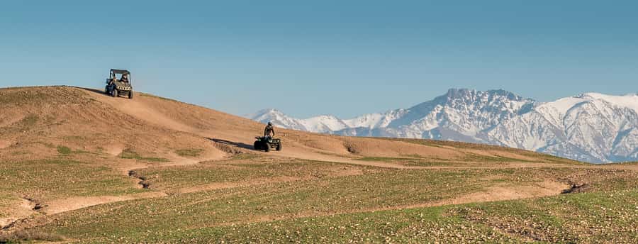 From Marrakech: Premium Agafay Desert Half-Day Quad Biking - Clothing, photos, and small practical details