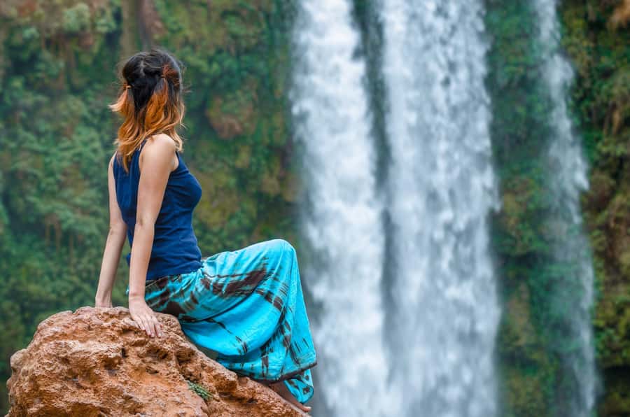 From Marrakech: Private Ouzoud Falls & Boat Ride Day Trip - Monkeys, pools, and time beside the river