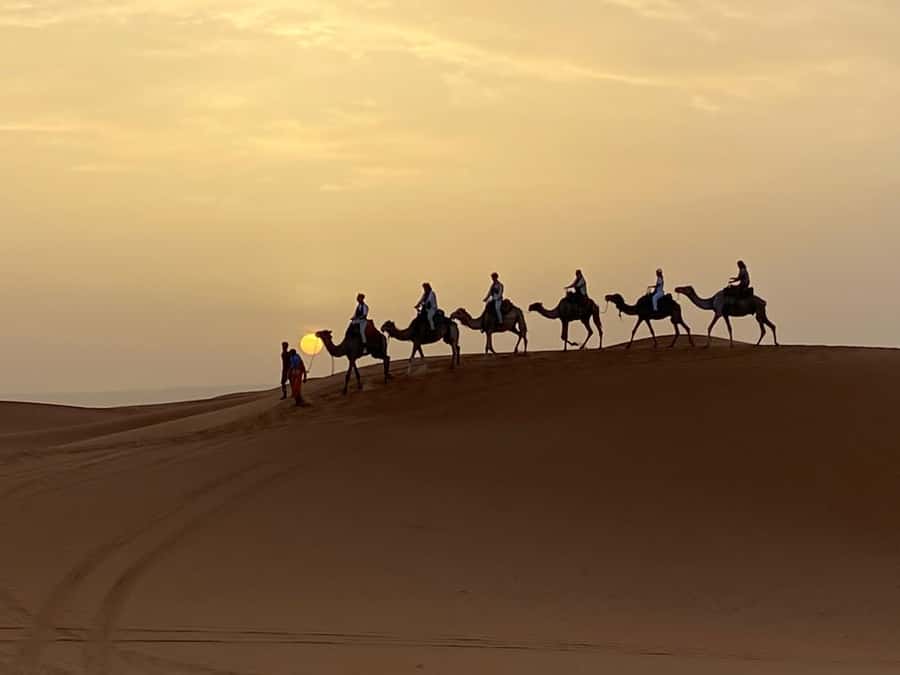 From Marrakech to Fes 3-Day Luxrury Tour via Sahara Desert - Choosing between standard and luxury camp tents