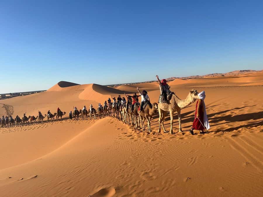 From Marrakech: Tour 3-Day To Fez Via-Desert Merzouga - Day two: Todgha Gorges and the road to Merzouga