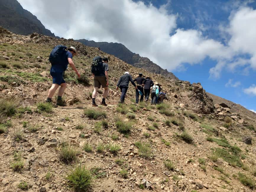 From Marrakech: Trek to Atlas Mountains, Full-Day Trip Lunch - Lunch on a rooftop, with tagine and mint tea