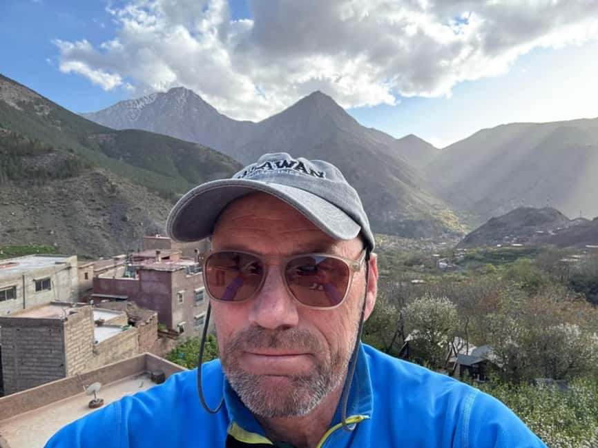 From Marrakech: Trek to Atlas Mountains, Full-Day Trip Lunch - Reaching Imlil and meeting your guide
