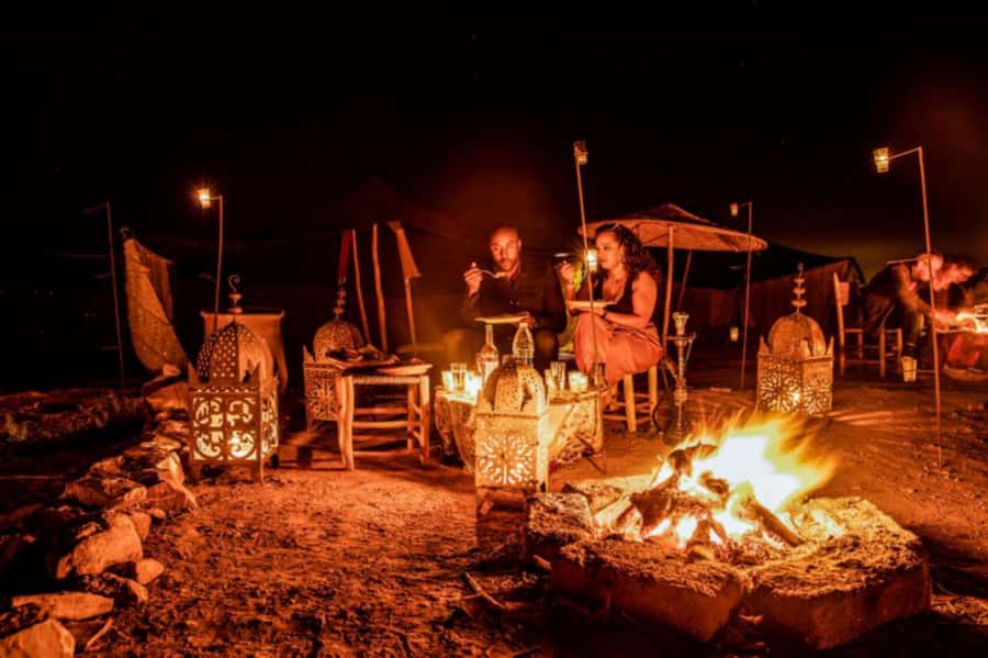 From Marrakesh Agafay Desert Dinner & Sunset, and Camel Ride - Leaving Marrakesh for Agafay in 40 Minutes