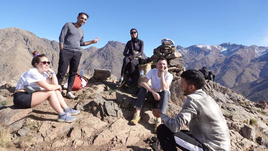 From Marrakesh: Atlas Mountains Talamrout Summit Day Hike - Guides, group pace, and the feel of the day