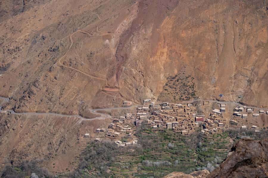 From Marrakesh: Atlas Mountains Talamrout Summit Day Hike - The early drive from Marrakesh to Imlil