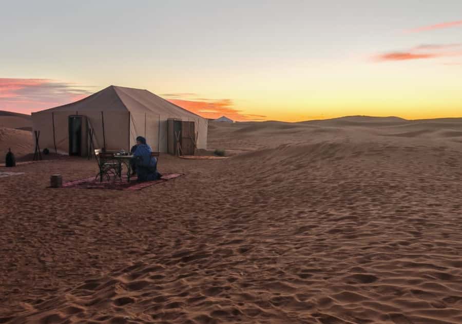 From Marrakesh: Day Trip to Atlas Mountains & Optional Lunch - The guided hike through terraces and waterfalls