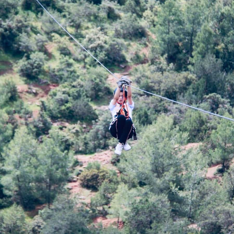 From Marrakesh: Zip-Line & Hike in the Atlas Mountains - Walking through Berber villages and toward the waterfall