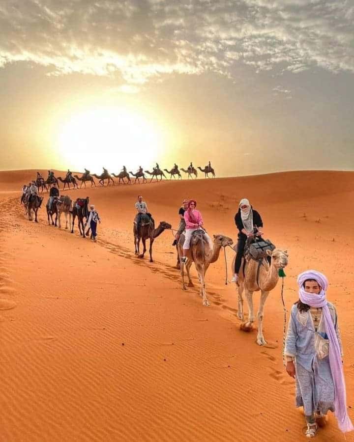 From Merzouga: Overnight Camel Trek over Erg Chebbi Dunes - Starting at Hotel Kasbah Mohayut