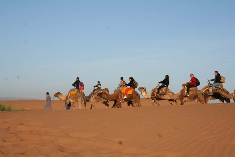 From Zagora: 2-Day Desert Tour to Erg Chegaga - Crossing the open desert by 4WD