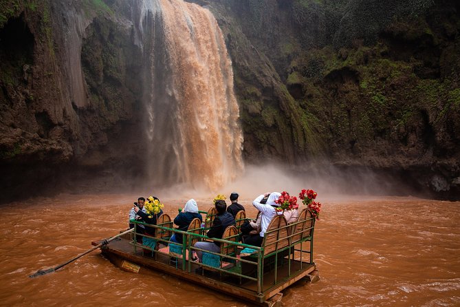 Full Day Trip To Ouzoud Waterfalls From Marrakech & Boat Tour - Riverside lunch, cafes, and the extra costs