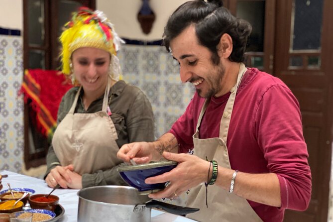 Half-Day Cooking Class with Local Chef Laila in Marrakech - Salads, dessert, and the final three-course meal