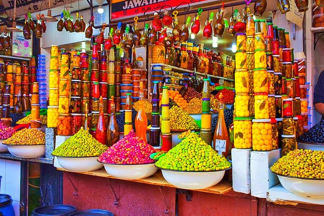Highlights of Marrakech: Private Half-Day City Tour - Souk Semmarine: entering the commercial heart