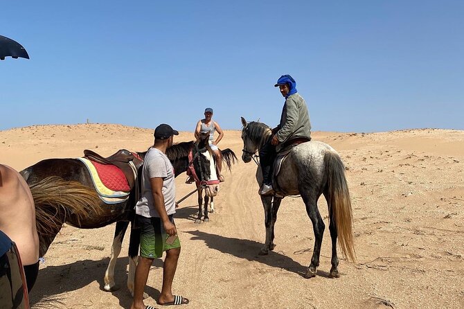 Horse Riding Agadir - Reaching the sand and possible beach riding