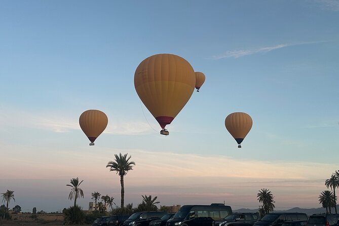 Hot Air Balloon Adventure in Marrakech with Transfer - Rising above Marrakech at sunrise