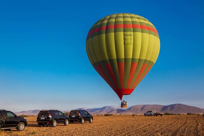 Hot Air Balloon Flight over Marrakech with Traditional Breakfast - Coffee, toilets, and the balloon launch