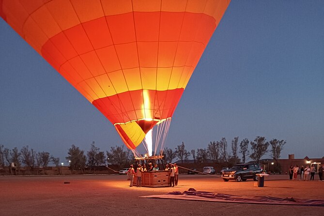 Hot air balloon flight to Marrakech in a small group. Breakfast - Weather, cancellations, and useful planning tips