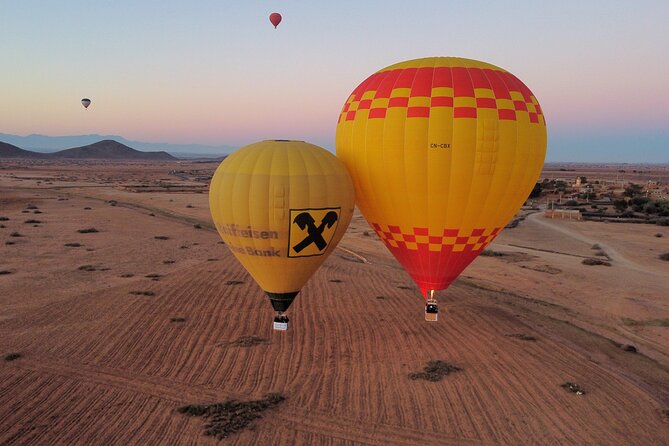 Hot Air Balloon with Breakfast from Agadir - Tea, firelight, and the balloon coming alive