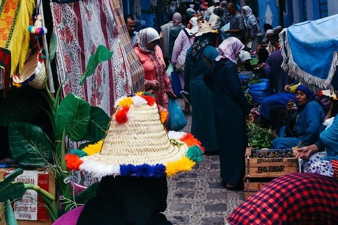 Lovely Private Day Trip FES to CHEFCHAOUEN - Shops, cafés, and the Grand Mosque