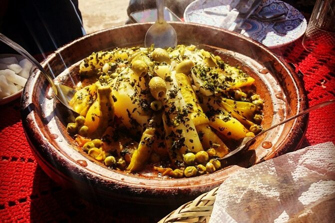 Marrakech: 2-Day Atlas Mountains Trek with Village Stay - Lunch above the valley