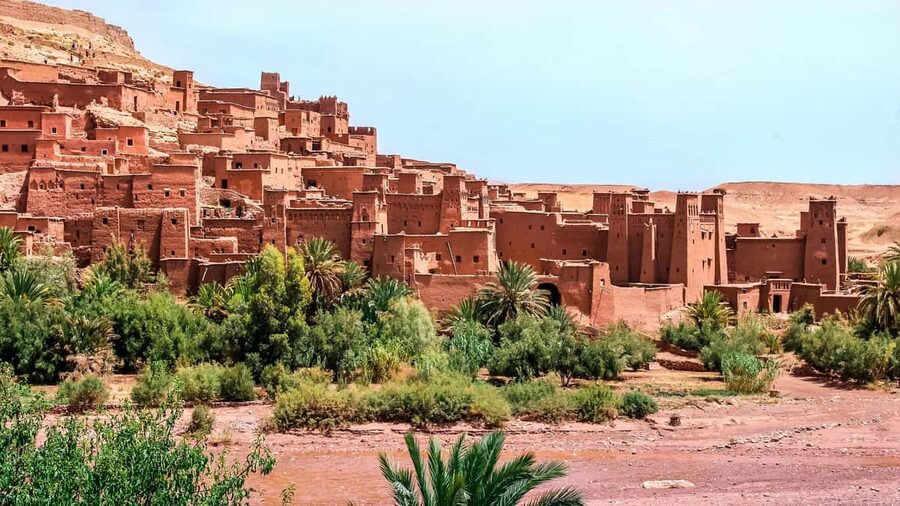 Marrakech 2 days 1 night to zagora desert with camel ride - Ait Ben Haddou, Morocco’s famous mud-brick village