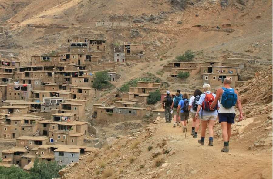 Marrakech: 3-Day High Atlas Mountains and Three Valleys Trek - Leaving Marrakech for Imlil Valley