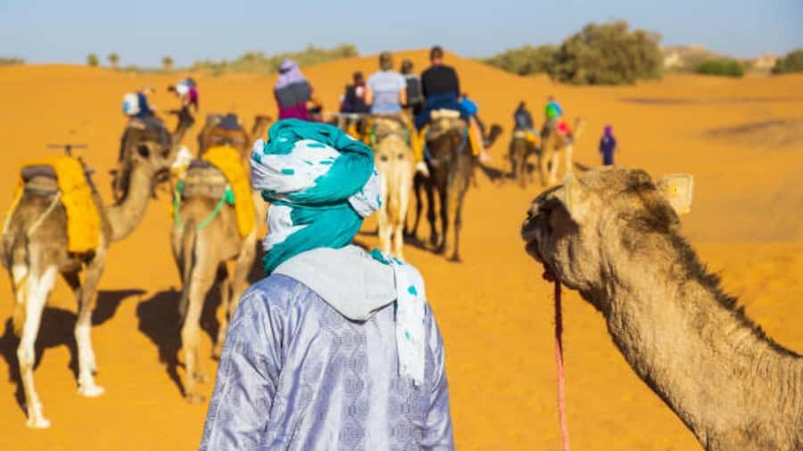 Marrakech: 3-Day Luxurious Desert Tour to Fes via Merzouga. - Sleeping at the Merzouga luxury camp