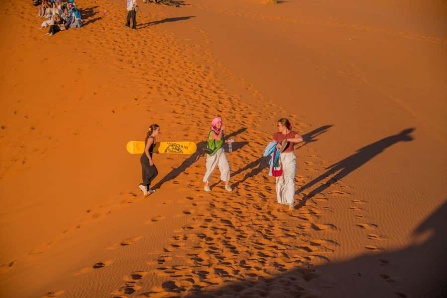 Marrakech: 3-Day Merzouga Desert Tour Camel & Sandboarding - Drivers and guides can shape the whole trip
