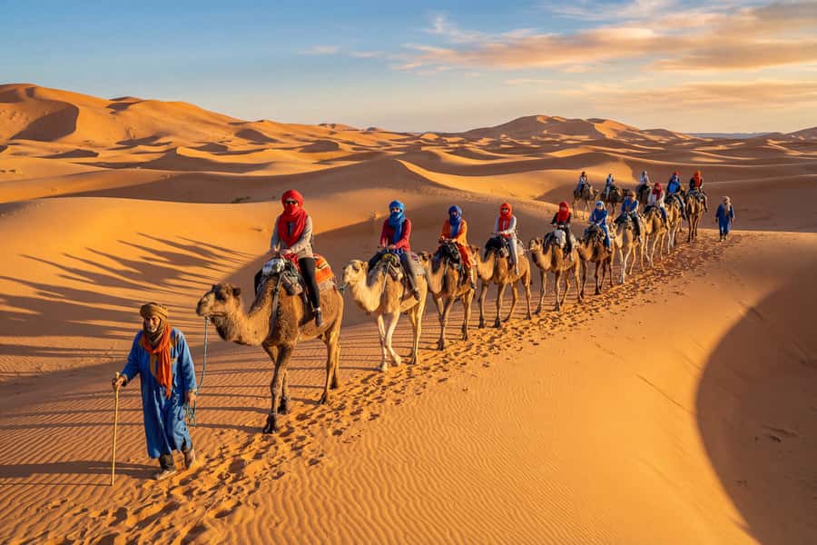 Marrakech: 3-Day Merzouga Desert Tour Camel & Sandboarding - Day 1: crossing the High Atlas and reaching Ait Ben Haddou