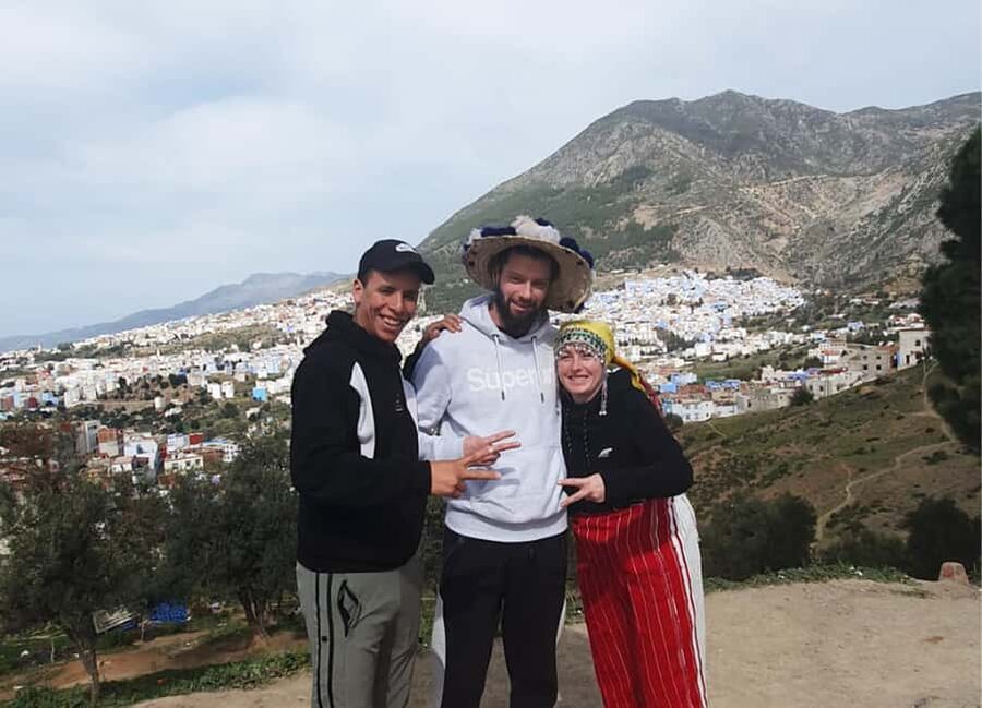 Marrakech: 3-Day Private Imperial Cities & Chefchaouen Tour - Day 1: Hassan II Mosque, mountain roads, Ifrane, and Fez