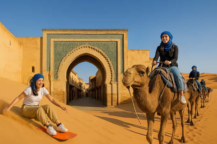 Marrakech: 3-Day Trip to Fez with Sandboarding & Camel Ride - Key moments that make this trip worthwhile