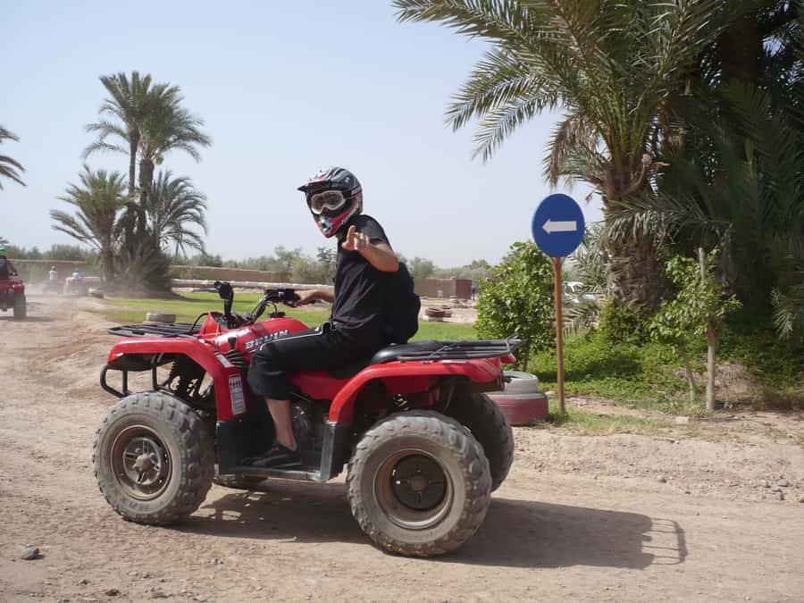 Marrakech: 3-Hour Quad Bike Adventure - Leaving Marrakech for the Palmeraie