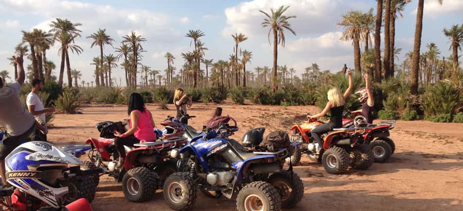 Marrakech: 3-Hour Quad Bike Adventure - Riding the palm groves and village tracks