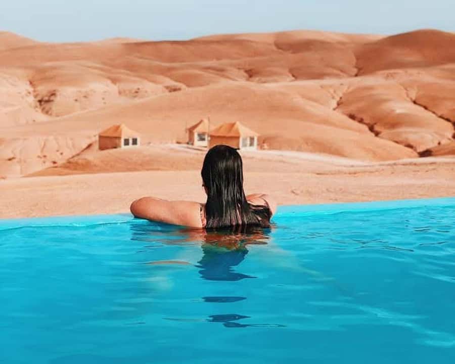 Marrakech Adventure: Agafay Desert Quad, Camel, Lunch - Quad biking across Agafay’s rough terrain