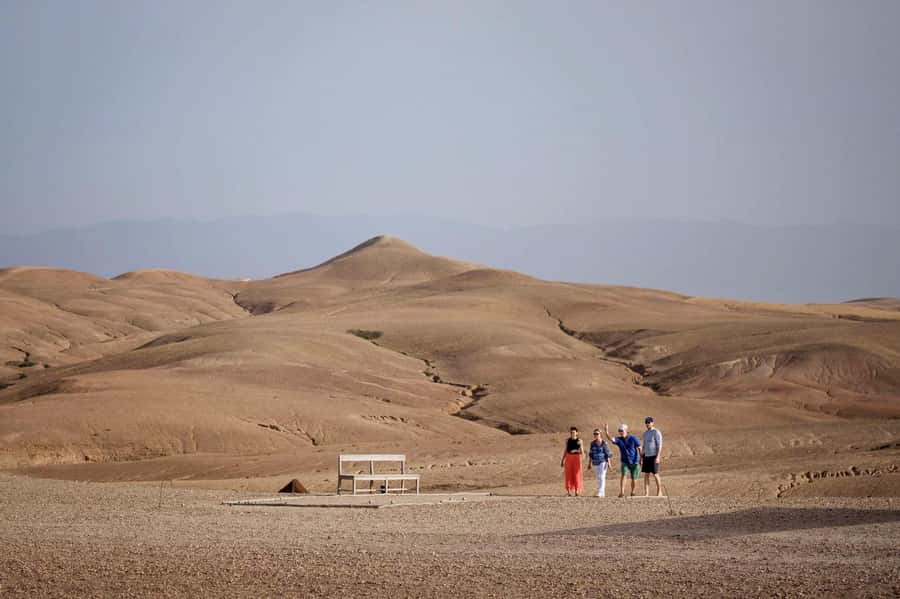 Marrakech Adventure: Agafay Desert Quad, Camel, Lunch - Berber-tent lunch with views and generous portions