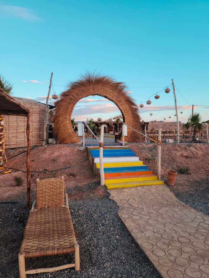 Marrakech: Agafay Camel Ride & Dinner with Fire Show Tour - Leaving Marrakech for the Agafay Desert