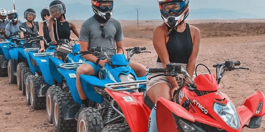 Marrakech: Agafay Desert Buggy bike 1000cc, Tea & Transfer - Achraf’s guiding and the photo stops
