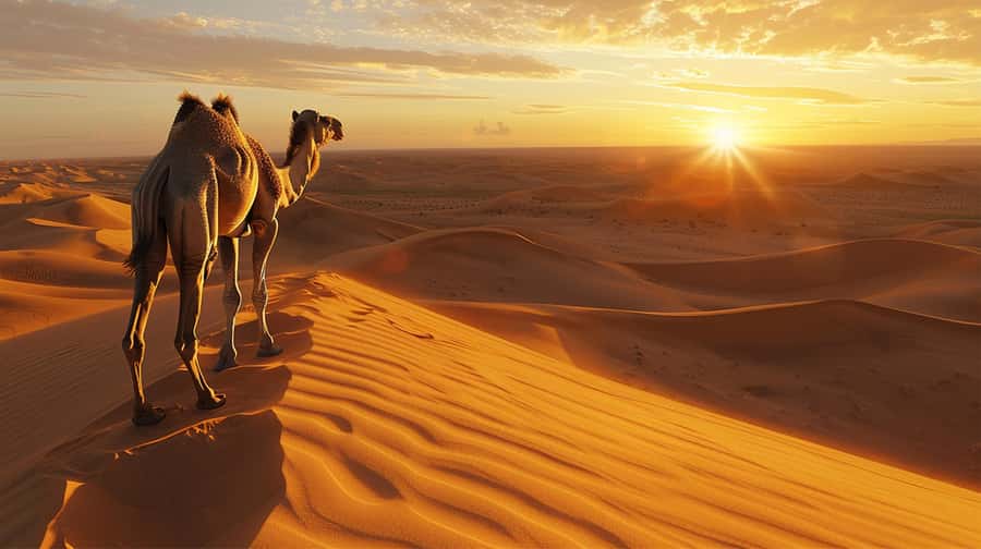 Marrakech: Agafay Desert Camel Ride, Dinner, Fire Show - The ride from Marrakech and the argan oil stop