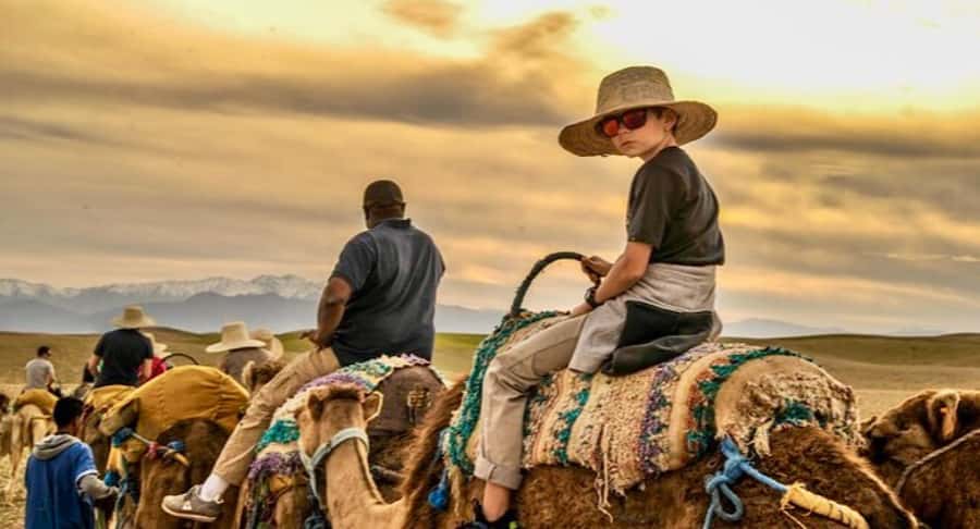 Marrakech: Agafay desert camel ride with dinner & spectacle - The argan oil cooperative adds a useful stop