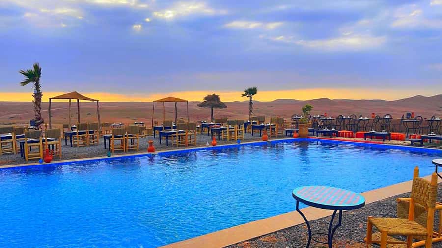 Marrakech: Agafay Desert Camp Lunch with Camel Ride and Pool - Key points to know before booking