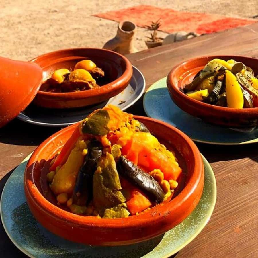 Marrakech: Agafay Desert Camp Lunch with Camel Ride and Pool - Mint tea, music, and the ride back