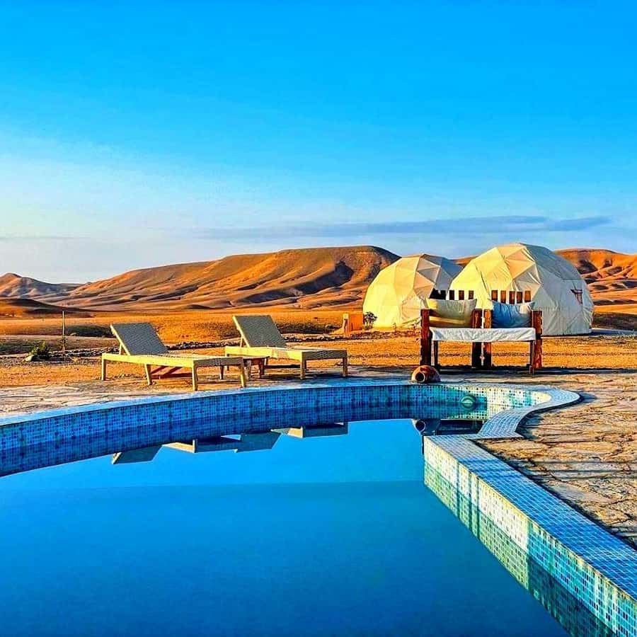 Marrakech: Agafay Desert Camp Lunch with Camel Ride and Pool - Agafay is desert, but not the Sahara