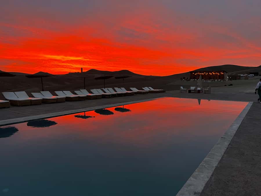 Marrakech: Agafay Desert Dinner, Camel Ride, and Music Show - Mint tea, pastries, and quiet desert time
