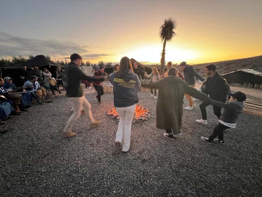 Marrakech: Agafay Desert Dinner Show with Sunset Camel Ride - What the $25 price really covers