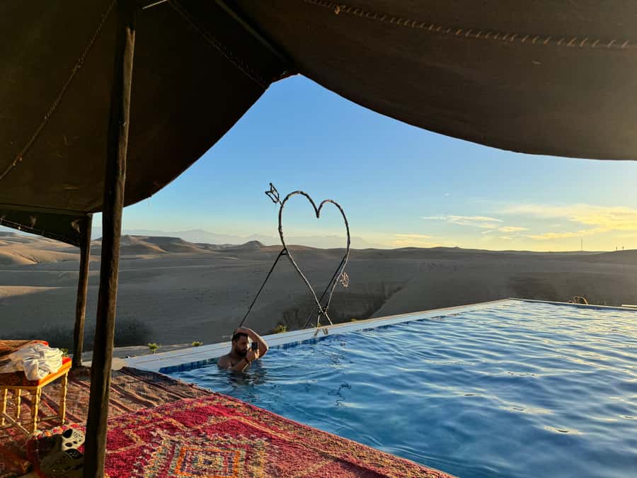 Marrakech: Agafay Desert Escape with Swimming Pool and Lunch - Small details that make the day easier
