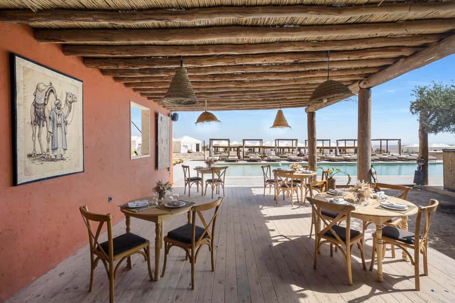 Marrakech: Agafay Desert Inara Camp Pool Day Pass with Lunch - How much value do you get for $72?